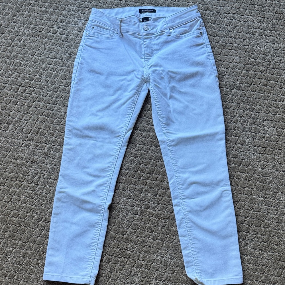 White House Black Market Women's White Jeans